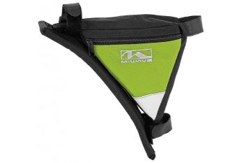 Sakwa na ramę trójkątna M-WAVE czarno-zielona